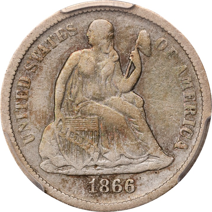 1866-S 10c MS thumbnail 4