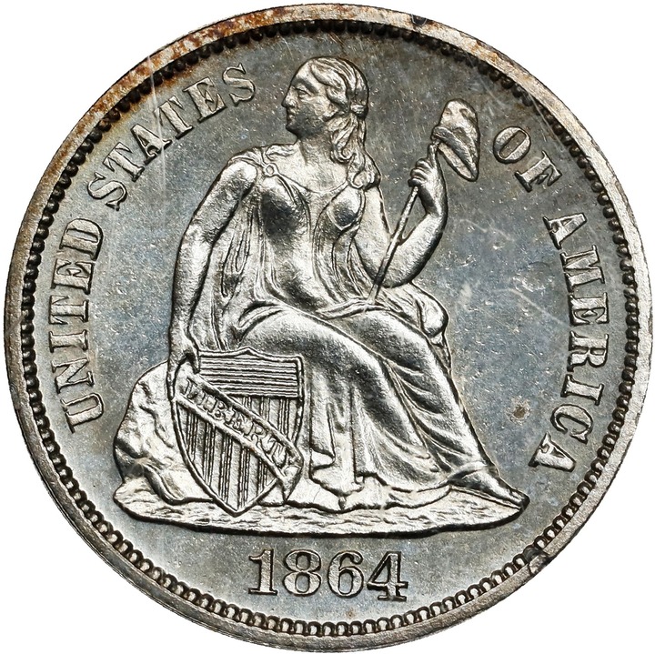 1864 10c PR thumbnail 3