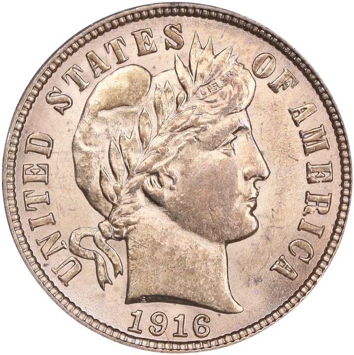 1916 10c Barber MS thumbnail 4