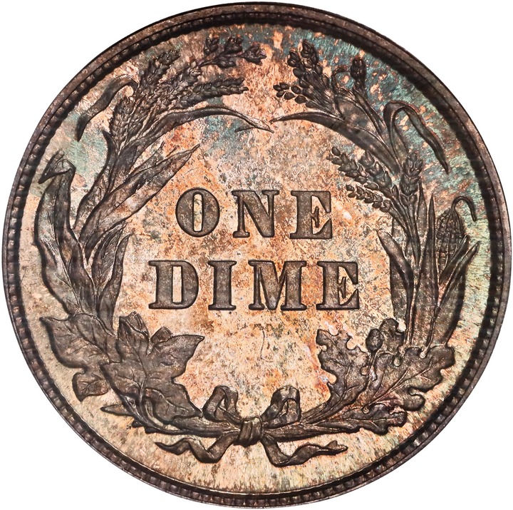1895 10c PR67 thumbnail 4