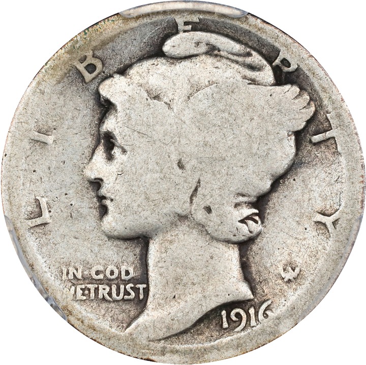 1916-D 10c MS thumbnail 11