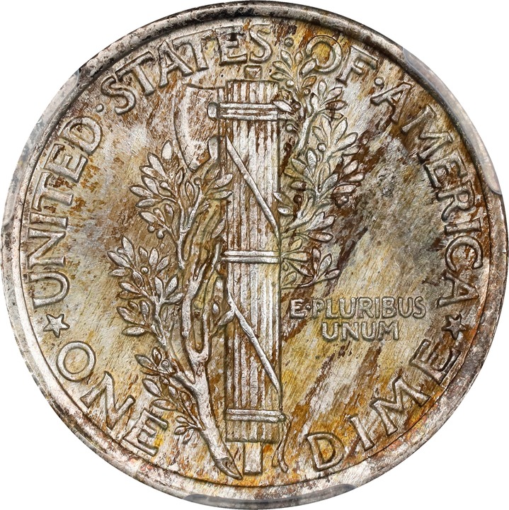 1917 10c MS FB MS66 FB thumbnail 2
