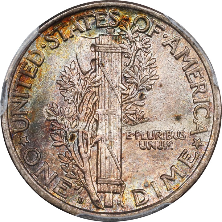 1917-D 10c MS65 thumbnail 2