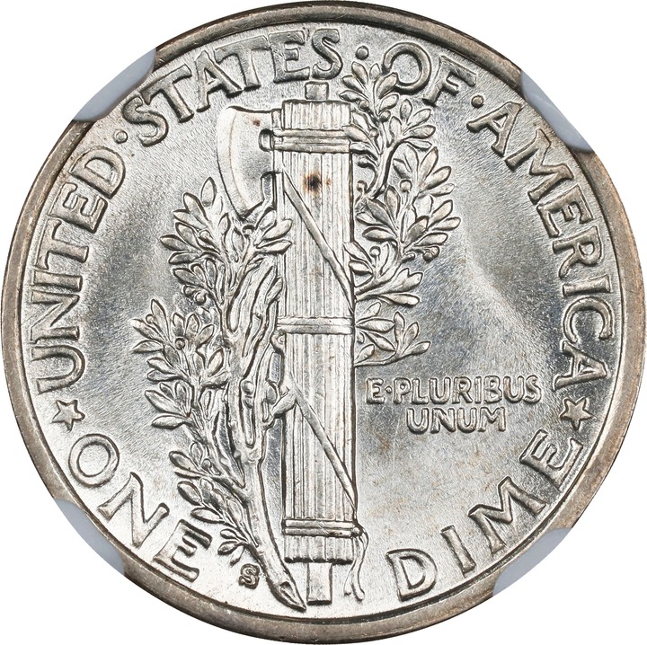 1917-S 10c MS FB MS64 FB thumbnail 2