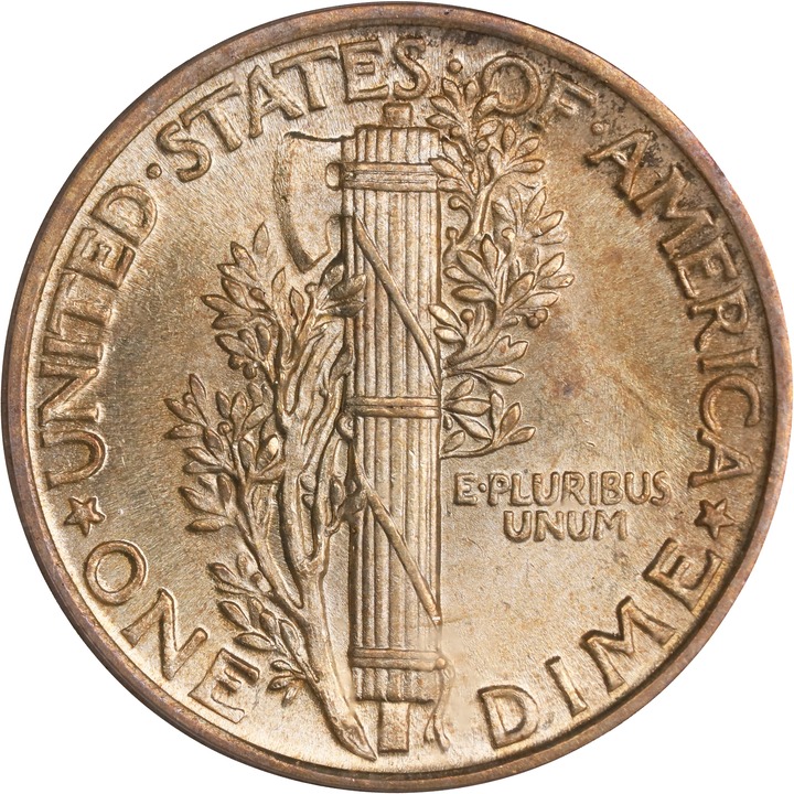 1918 10c MS FB MS65 FB thumbnail 2