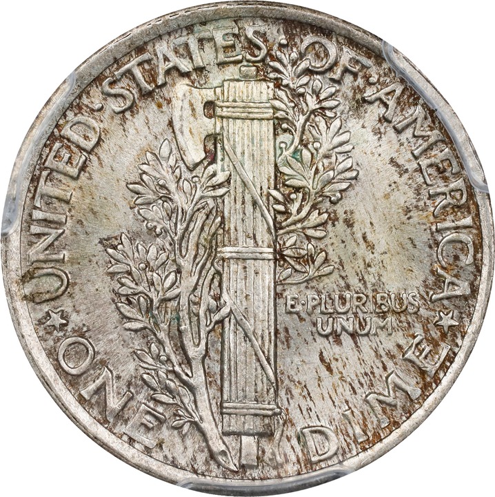 1919 10c MS FB MS65 FB thumbnail 2
