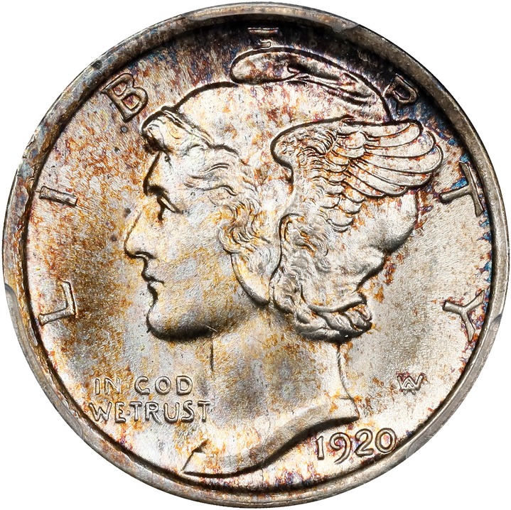 1920-D 10c MS FB thumbnail 3