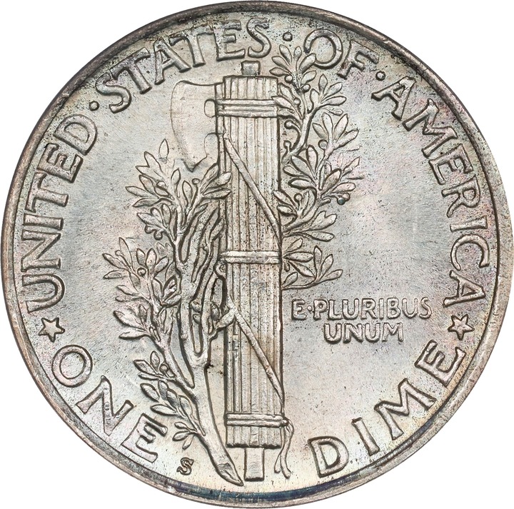 1920-S 10c MS61 thumbnail 24
