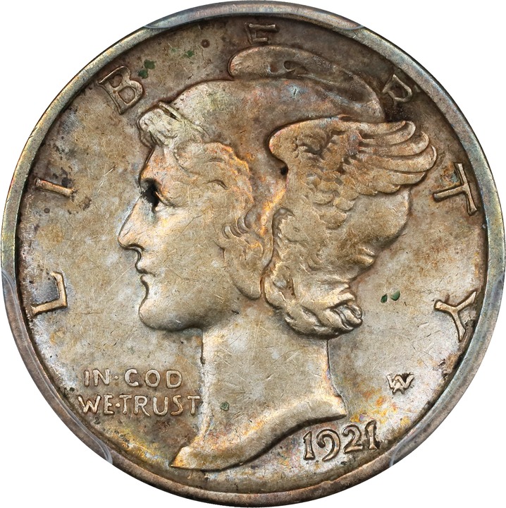 1921-D 10c MS thumbnail 4