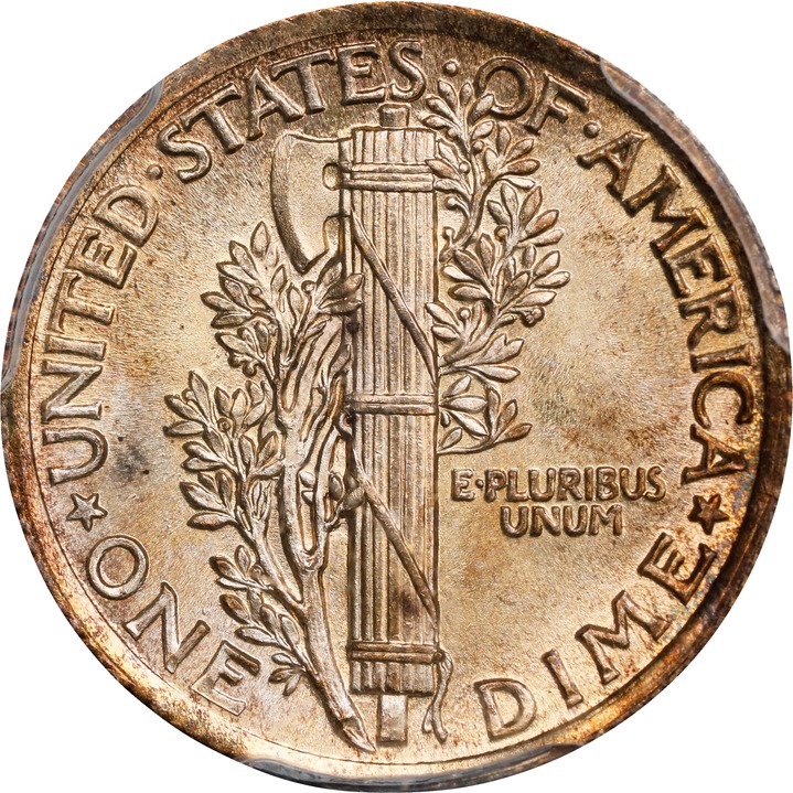 1923 10c MS FB MS67 FB thumbnail 2