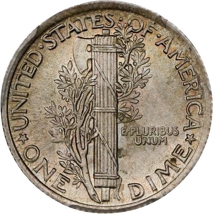 1923 10c MS FB MS65 FB thumbnail 6