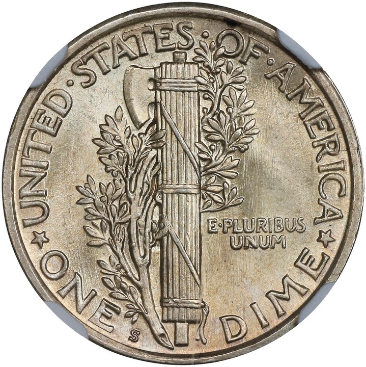 1923-S 10c MS FB MS65 FB thumbnail 2