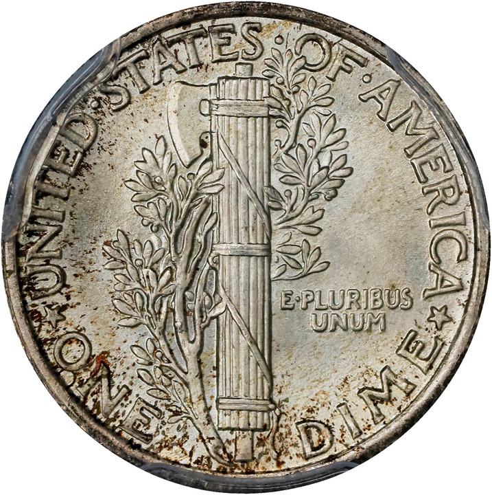 1924 10c MS FB MS65 FB thumbnail 2