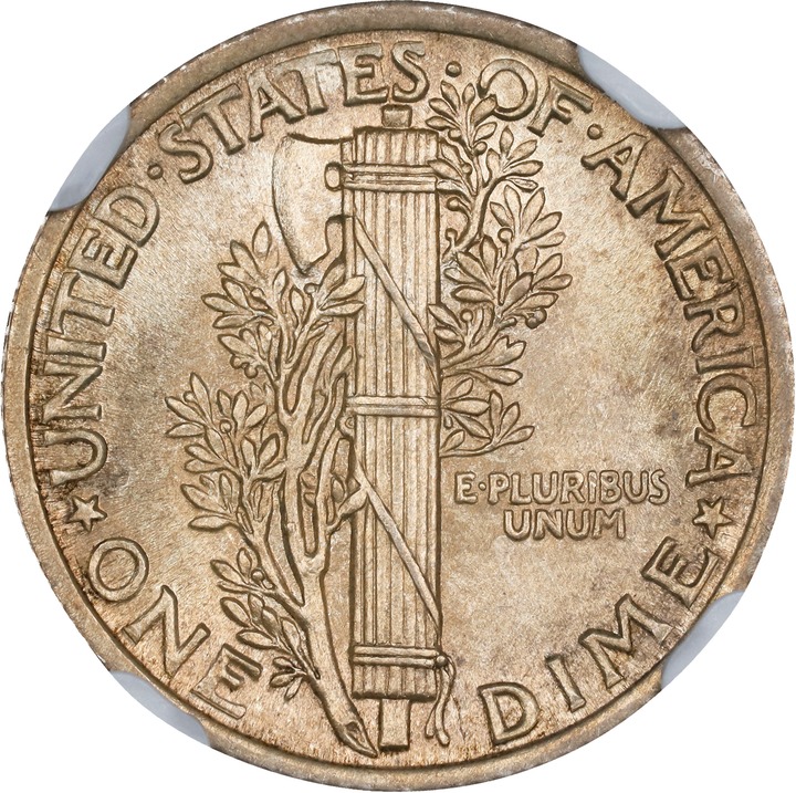1924 10c MS FB MS65 FB thumbnail 4