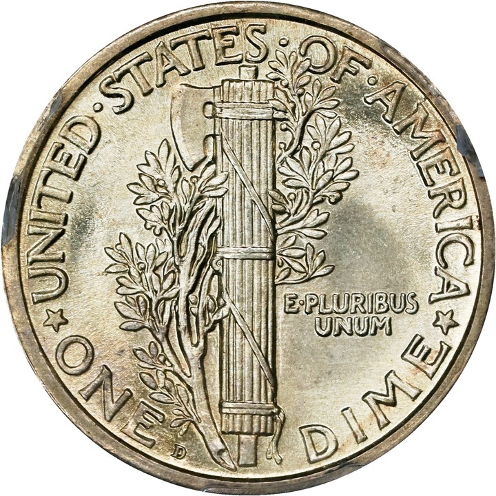 1924-D 10c MS FB MS66 FB thumbnail 3