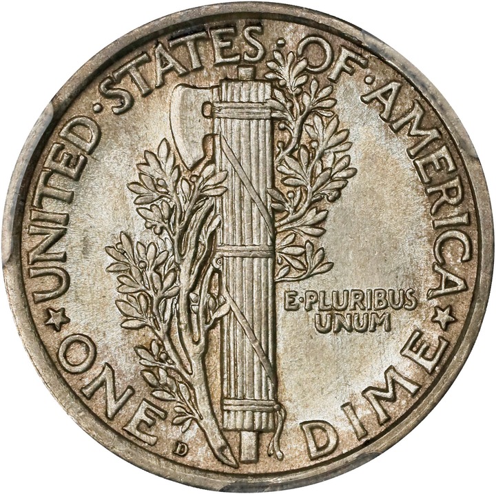 1924-D 10c MS FB MS62 FB thumbnail 2