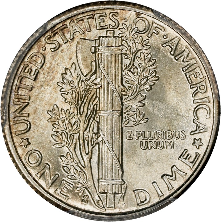 1924-S 10c MS FB MS62 FB thumbnail 2