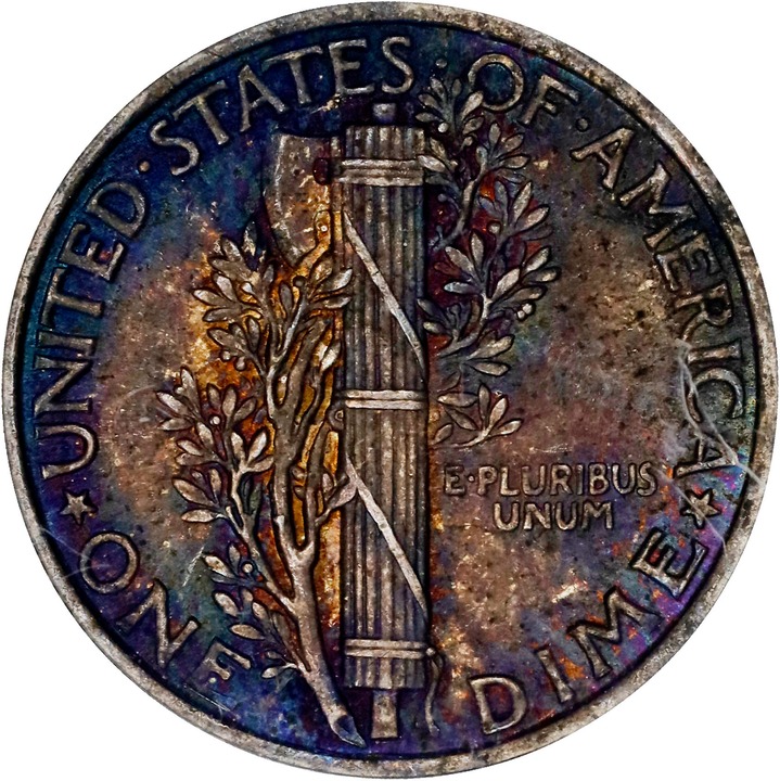 1925 10c MS FB MS64 FB thumbnail 2