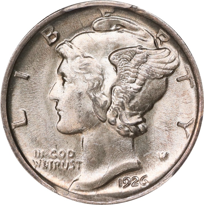 1926-D 10c MS thumbnail 2