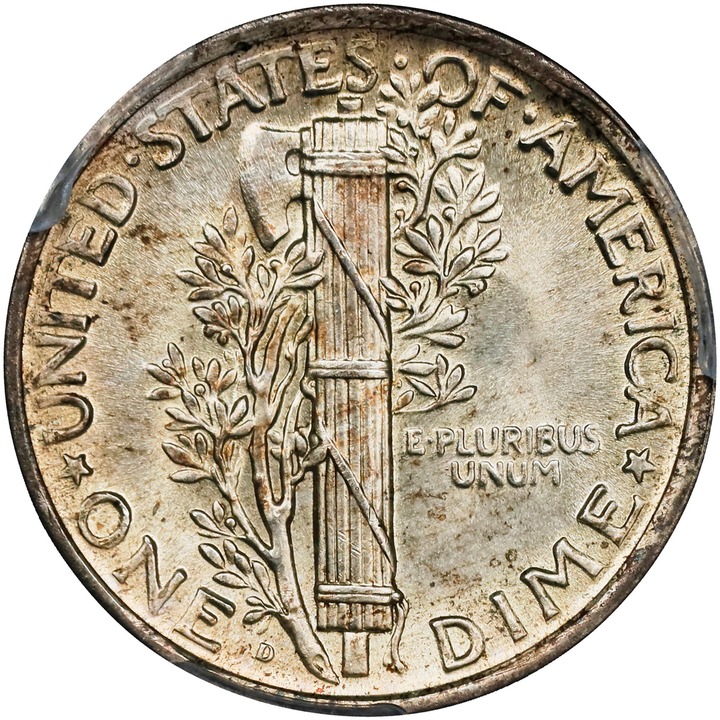 1926-D 10c MS FB MS63 FB thumbnail 4