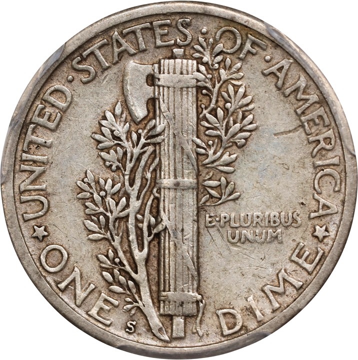1926-S 10c XF45 thumbnail 2