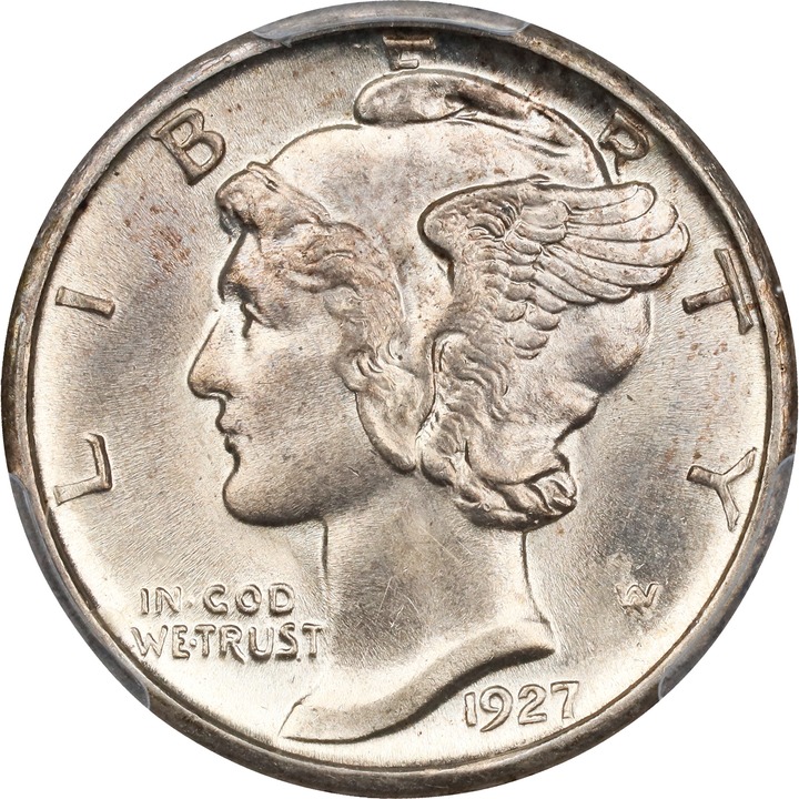 1927-D 10c MS thumbnail 2
