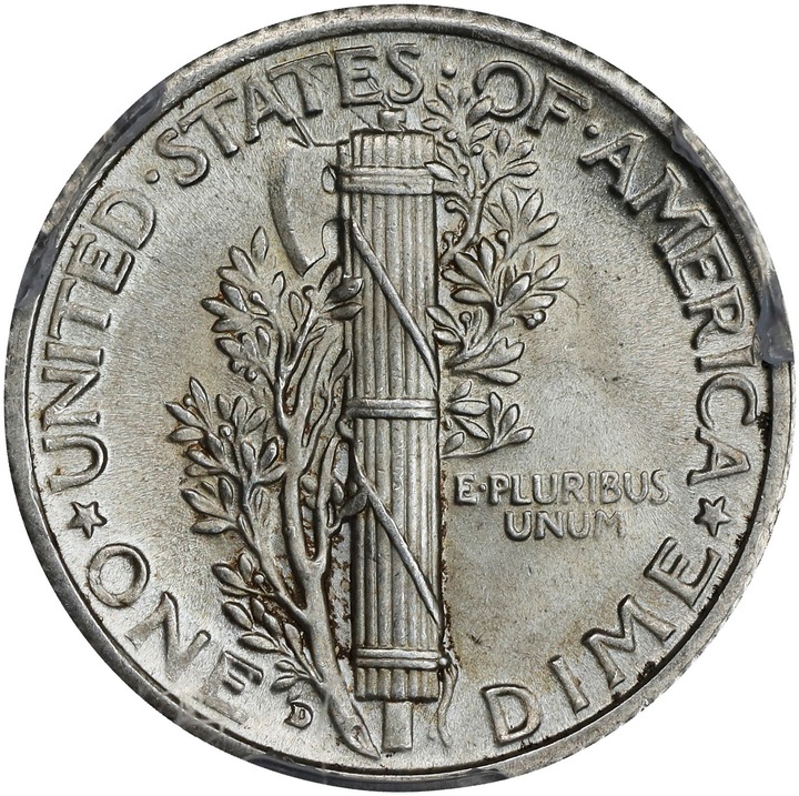 1928-D 10c MS FB MS64 FB thumbnail 8