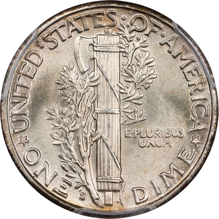 1928-S 10c MS FB MS64 FB thumbnail 5