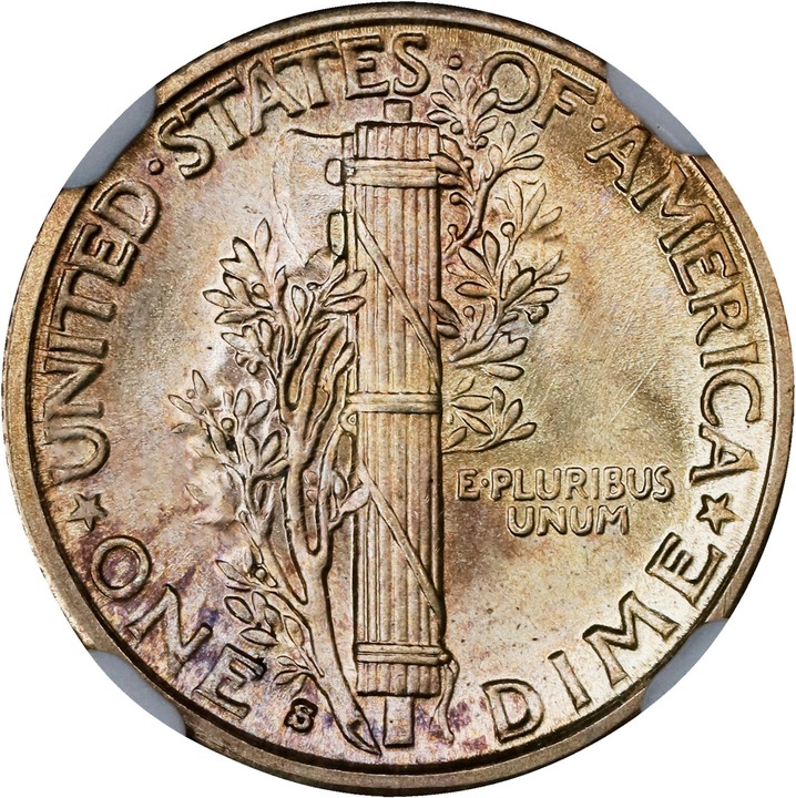 1929-S 10c MS FB MS65 FB thumbnail 2