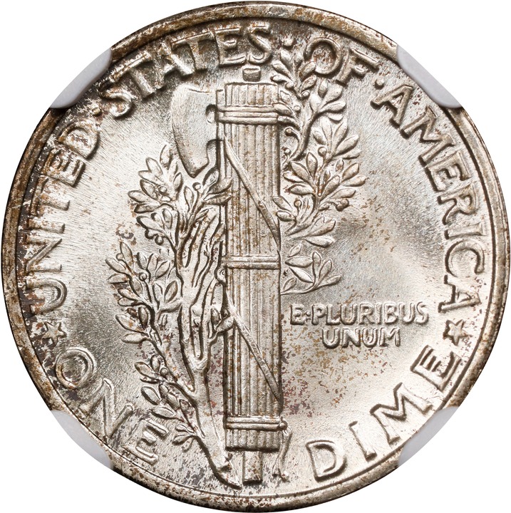1935 10c MS FB MS67 FB thumbnail 4