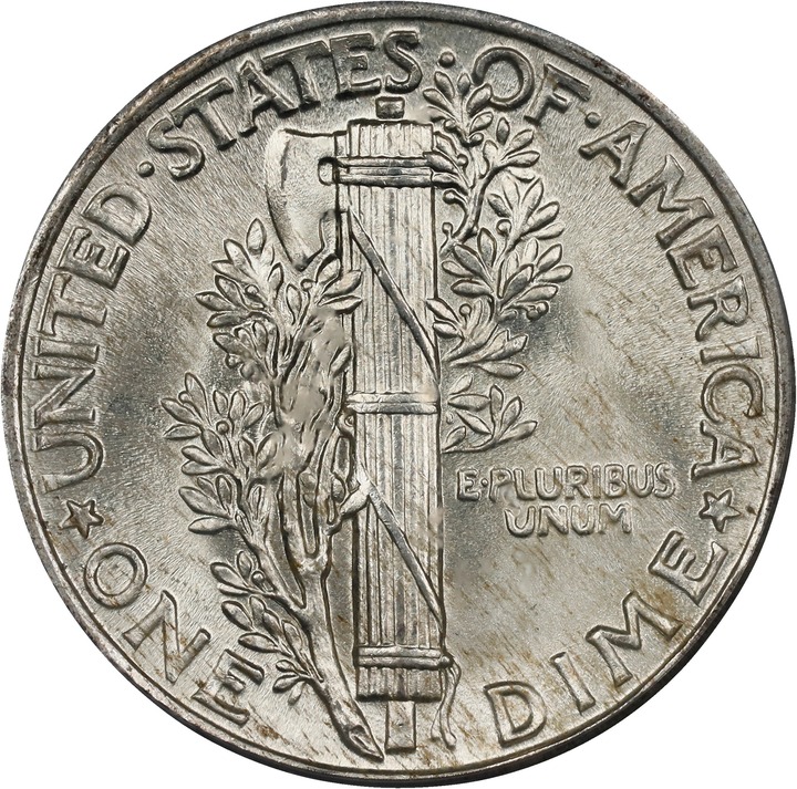 1936 10c MS FB MS67 FB thumbnail 4