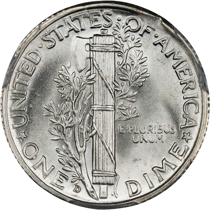 1936-D 10c MS FB MS65 FB thumbnail 2
