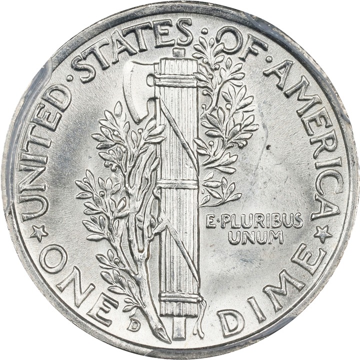1937-D 10c MS FB MS66 FB thumbnail 2
