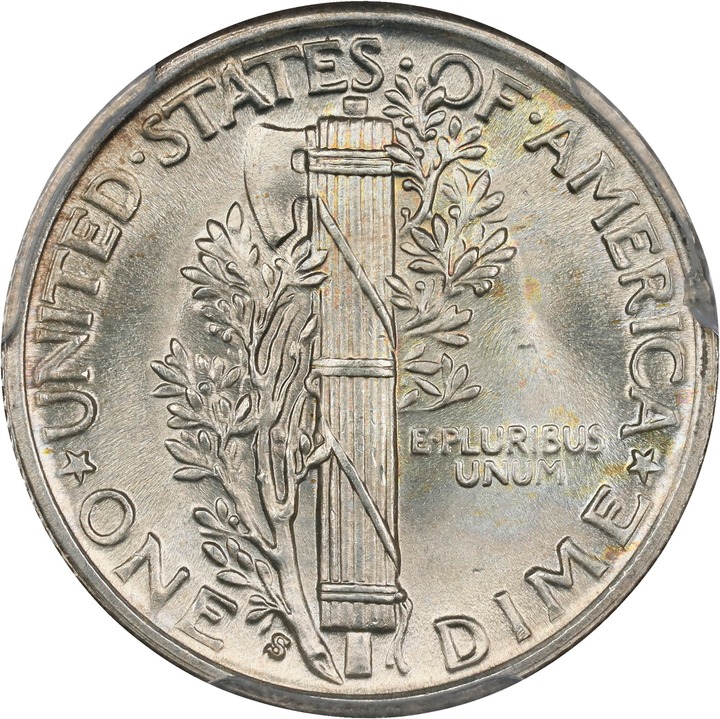 1937-S 10c MS FB MS66 FB thumbnail 4
