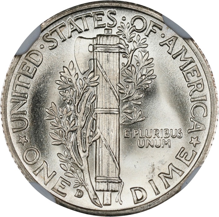 1938-D 10c MS FB MS67 FB thumbnail 2