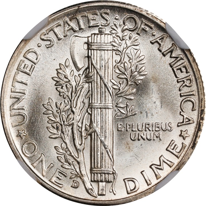 1938-D 10c MS FB MS66 FB thumbnail 4