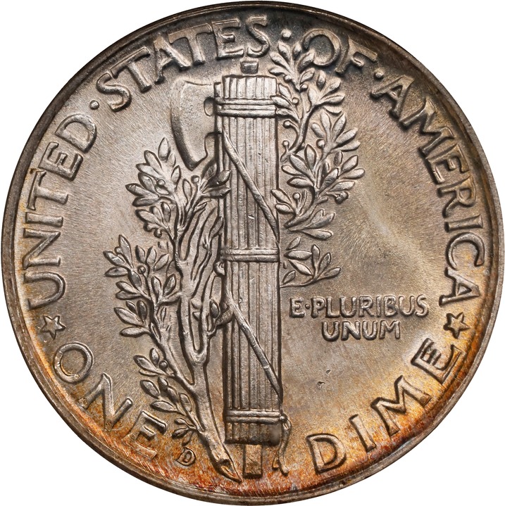 1939-D 10c MS FB MS67 FB thumbnail 6