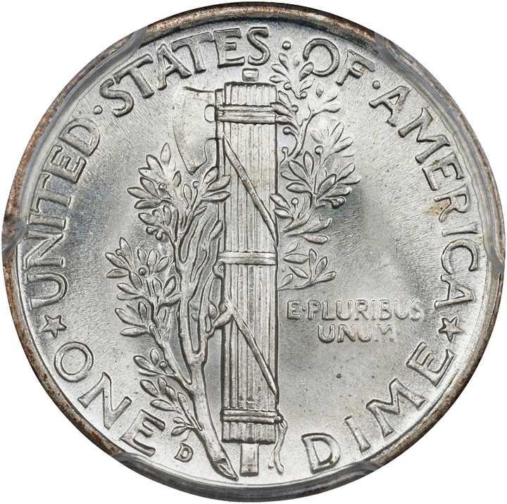 1940-D 10c MS FB MS67 FB thumbnail 14