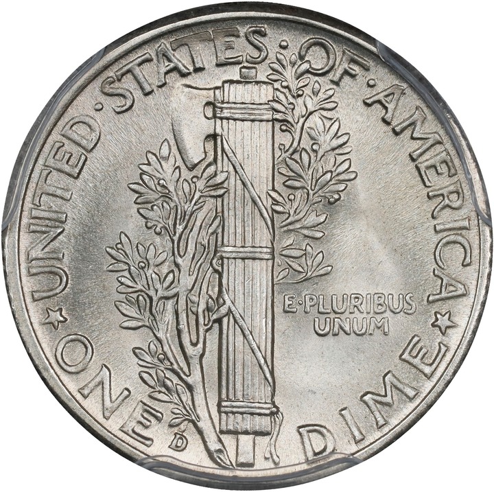 1941-D 10c MS FB MS67 FB thumbnail 2