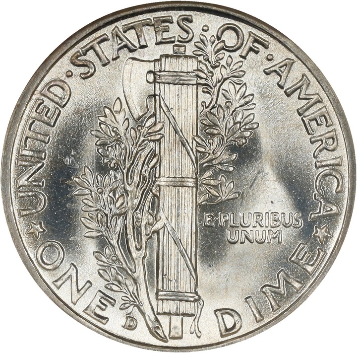 1942-D 10c MS FB MS67 FB thumbnail 2