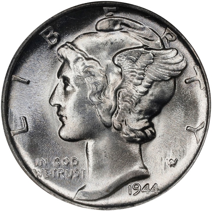 1944 10c MS FB PL thumbnail 4