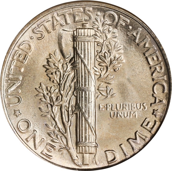 1945 10c MS66 thumbnail 2