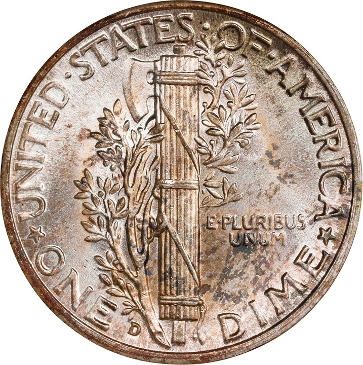 1945-D 10c MS FB MS67 FB thumbnail 12