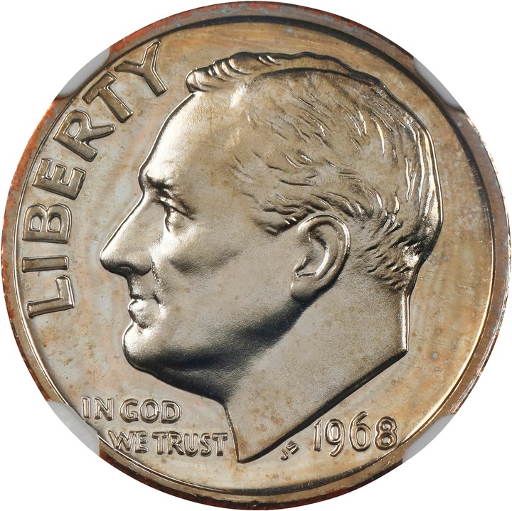 1968 10c No S PR thumbnail 2