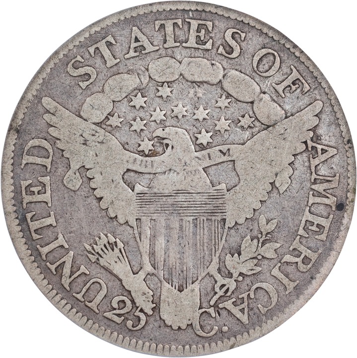 Draped Bust Quarter 25c Heraldic Eagle, 1804-1807 [Type] P1 thumbnail 16