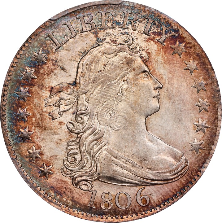 Image for Draped Bust Quarter 25c Heraldic Eagle, 1804-1807 [Type] MS64