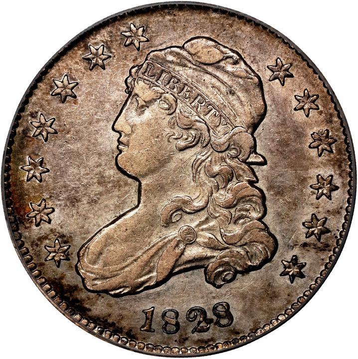 Image for 1828 25c XF45
