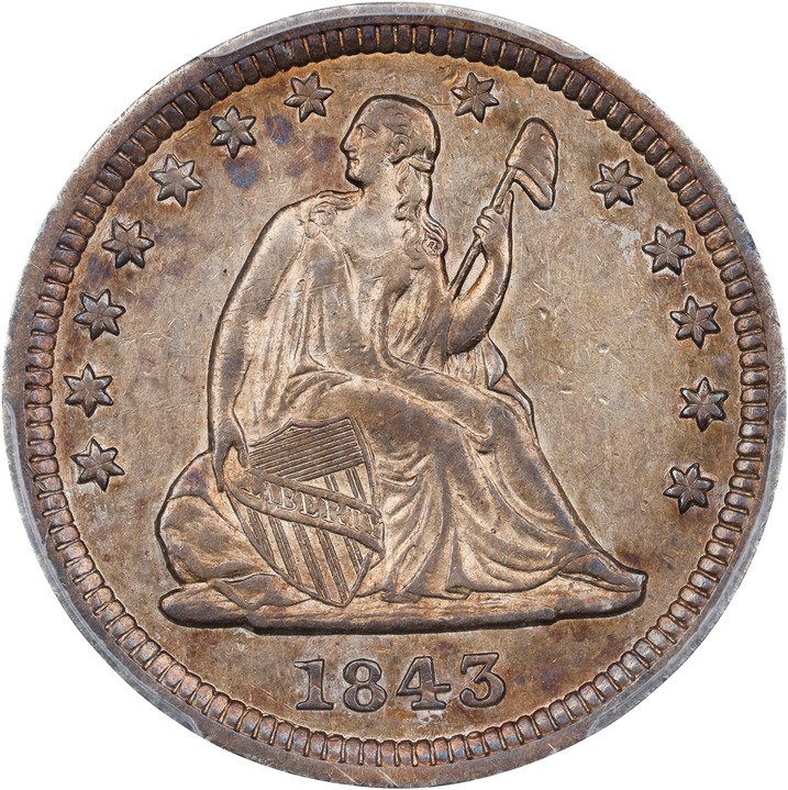 1843 25c MS thumbnail 6
