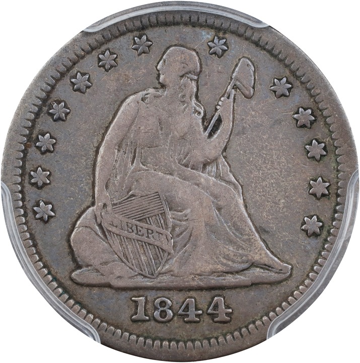 1844-O 25c MS thumbnail 3