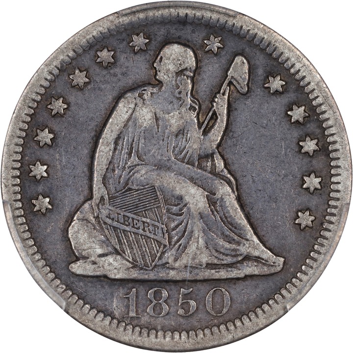 1850-O 25c MS thumbnail 4